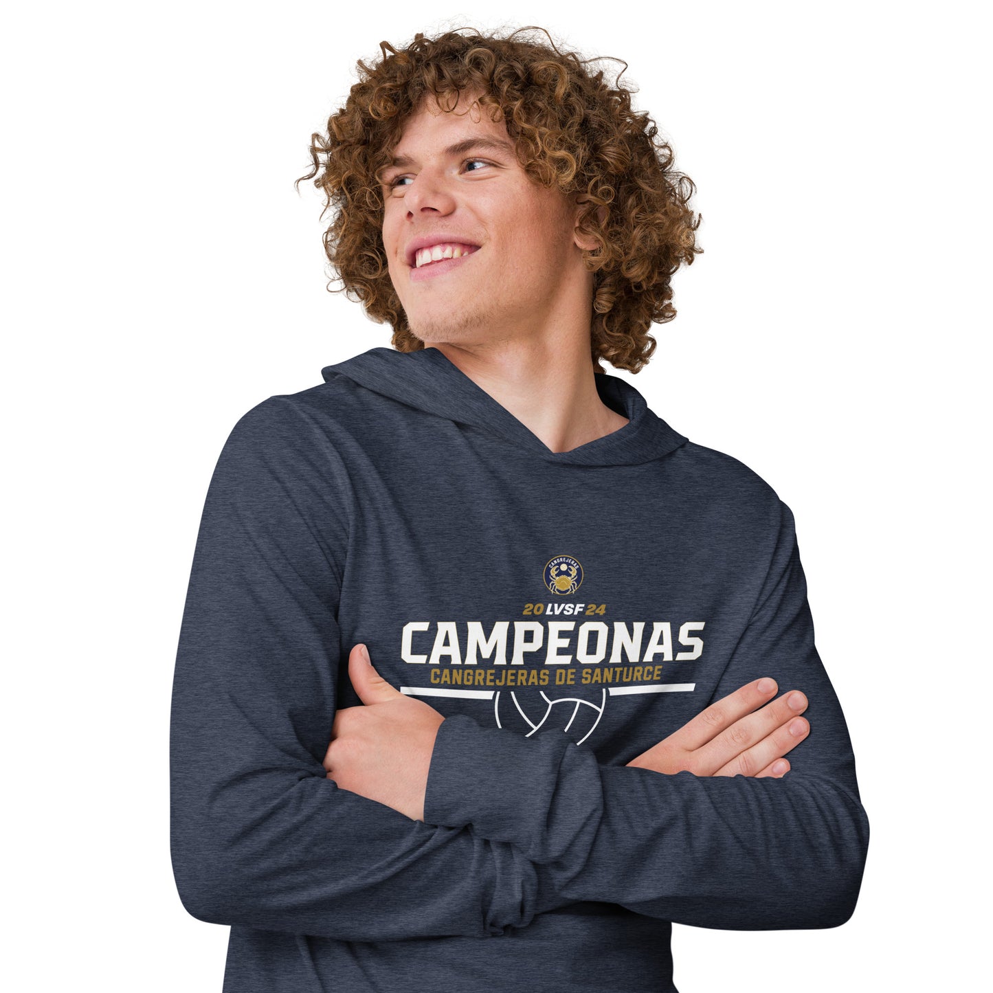 CAMPEONAS Hooded Long-Sleeve